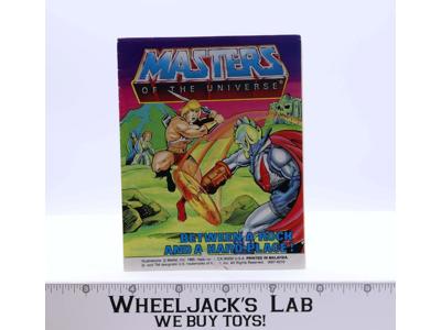 Between A Rock And A Hard Place He-Man MOTU 1985 Mini Comic