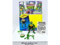 Headdroppin' Raph W/Cardback 100% Complete TMNT 1991 Playmates Action Figure