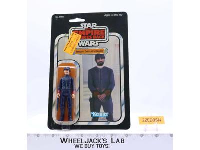 Bespin Security Guard WHITE 31 Back-A Star Wars ESB 1980 Kenner NEW MOSC SEALED