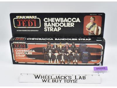 Chewbacca Bandolier Strap Star Wars ROTJ 1983 Kenner Vintage NEW MISB SEALED