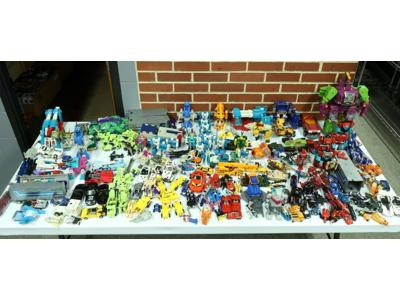 Lot of 197 G1 Transformers 1980's Hasbro Vintage Action Figures