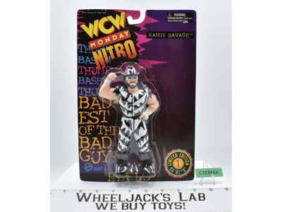 Randy Savage WCW Monday Nitro Wrestlers NEW MOSC Toymakers 1997