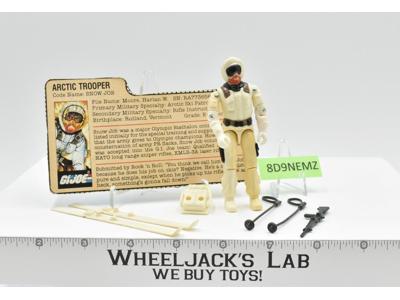 Snow Job V1 100% Complete G.I. Joe 1983 Hasbro Vintage Action Figure