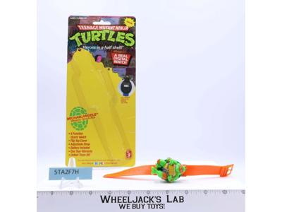 Michaelangelo Wrist Watch TMNT Teenage Mutant Ninja Turtles 1988 Mirage Studios