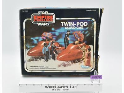 Twin Pod Cloud Car 100% Complete W/Box Star Wars ESB 1980 Kenner Figure Vehicle