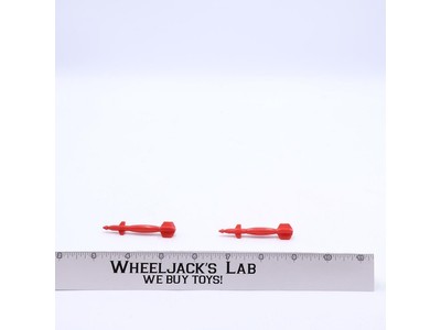 Dreadnok's Tri-Cycle Missiles x2 1987 GI Joe Vintage Hasbro Figure Vehicle