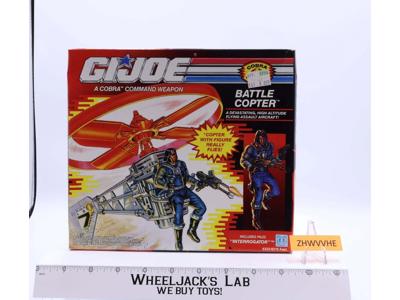 Battle Copter GI Joe 1990 Hasbro Action Figure Vehicle NEW MISB SEALED