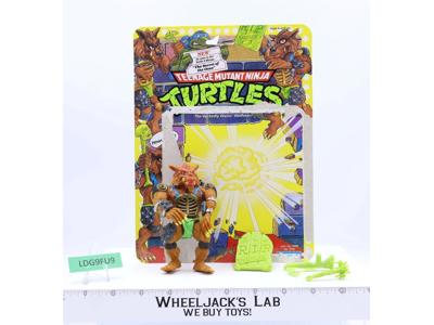 Rahzar W/Cardback 100% Complete TMNT 1991 Playmates Vintage Figure