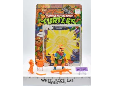 Walkabout W/Cardback 100% Complete TMNT 1991 Playmates Vintage Action Figure