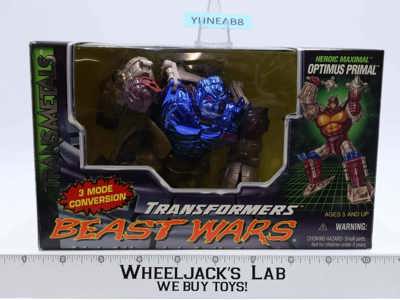 Optimus Primal Transformers Beast Wars Transmetals 1997 Hasbro Action Figure