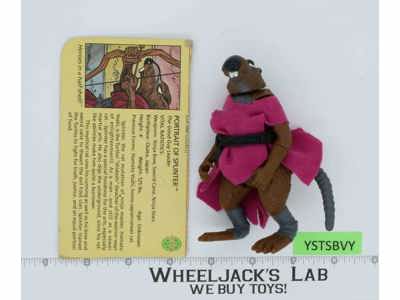 Splinter SOFT HEAD Teenage Mutant Ninja Turtles TMNT 1988 Vintage Playmates