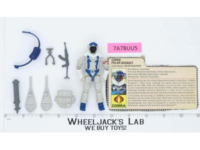 Snow Serpent V1 100% Complete G.I. Joe 1985 Hasbro Vintage Action Figure