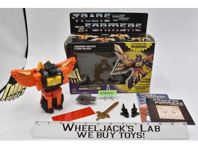 Divebomb 100% Complete MIB 100% Complete 1986 Vintage G1 Transformers
