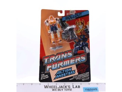 Rollout Action Masters MOSC 1989 Vintage Hasbro G1 Transformers Action Figure