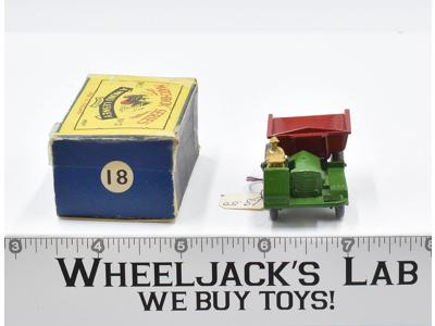 Muir-Hill Site Dumper No.18 A Moko Lesney Matchbox Series 1950's Made In England