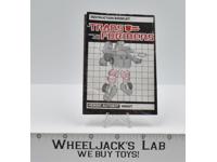 Hoist Action Figure Vintage Instruction Manual 1985 Hasbro G1 Transformers