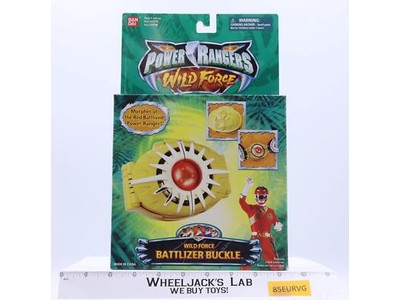 Battlizer Buckle Morpher Power Rangers Wild Force 2002 Bandai Action w Box Works