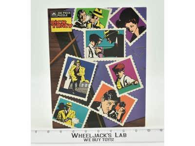Dick Tracy Stamps 200 Piece Puzzle Vintage Golden NEW SEALED