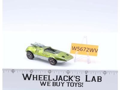 Peeping Bomb Lime 1970 Redline Hot Wheels Mattel Vintage RL