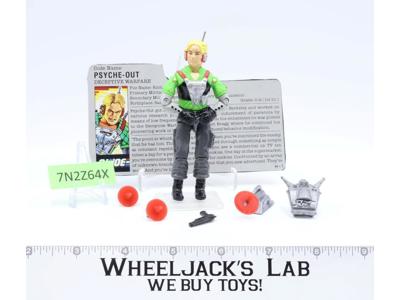 Psyche-Out V1 100% Complete G.I. Joe 1987 Hasbro Vintage Action Figure