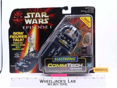 Electronic CommTech Reader Star Wars Episode 1 1998 Hasbro NEW MISB SEALED