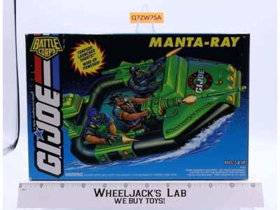 Manta-Ray GI Joe Battle Corps 1993 Hasbro Action Figure Vehicle NEW MISB SEALED