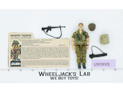 Footloose V1 100% Complete G.I. Joe 1985 Hasbro Vintage Action Figure