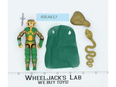 Serpentor V1 100% Complete G.I. Joe 1986 Hasbro Vintage Action Figure