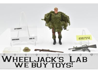 Cross Hairs V1 100% Complete Spy Troops G.I. Joe 2003 Hasbro Action Figure