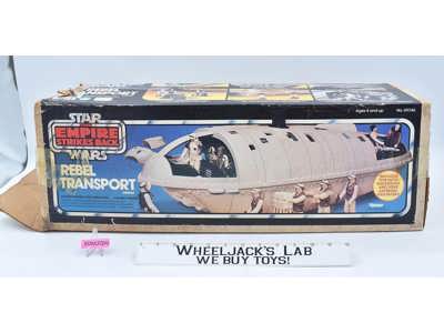 Rebel Transport Vehicle 100% Complete W/Box 1982 Star Wars ESB Kenner Vintage