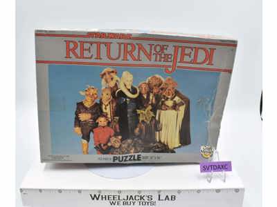 Friends of Jabba the Hutt Star Wars 1983 Craft Master 70pc 12x16 Jigsaw Puzzle