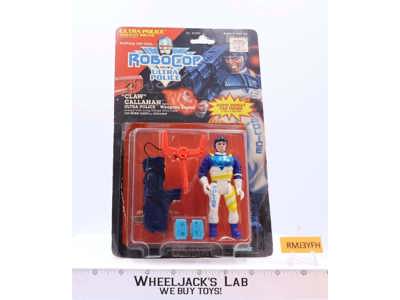 Claw Callahan RoboCop Ultra Police NEAR MINT 1988 Action Figure Kenner Vintage