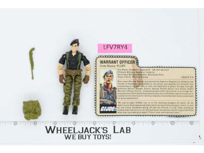 Flint V1 100% Complete 1985 G.I. Joe Hasbro Vintage Action Figure