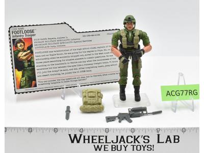 Footloose v3 100% Complete G.I. Joe DTC Exclusive 2005 Hasbro Action Figure