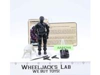 Snake Eyes & Timber V2 100% Complete G.I. Joe 1985 Hasbro Vintage Action Figure