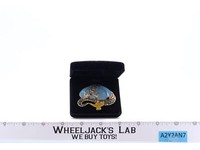 Genie Pin Brooch W/ Box Aladdin Disney Crystal / Swarovski Vintage NEW MINT