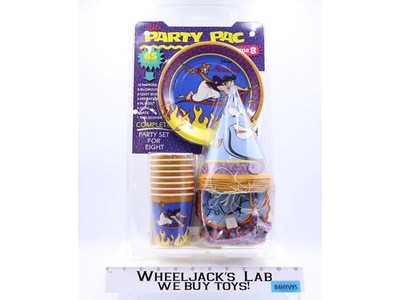 Disney Aladdin Party Pac for 8 Complete Party Set 65Pc Vintage NEW SEALED