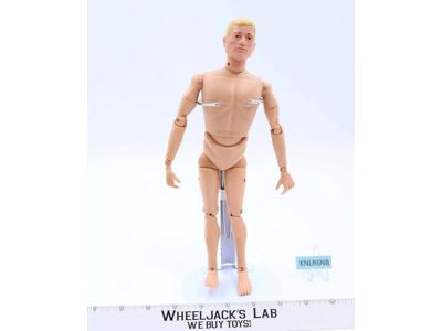 Action Soldier Painted Yellow Hair Brown Eyes Scar 12" GI Joe 1964 Action Figure