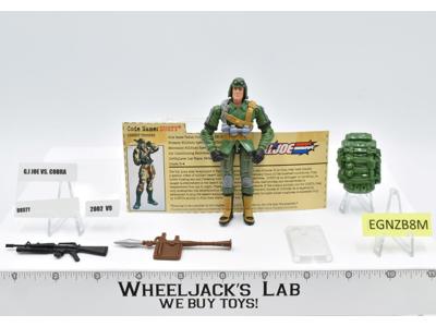 Dusty V9 100% Complete G.I. Joe 2002 Hasbro Action Figure