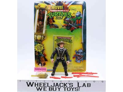 Walker Movie III W/Card 100% Complete TMNT 1993 Playmates Action Figure