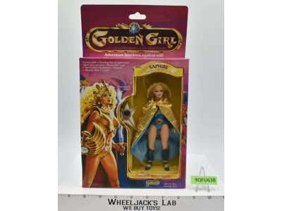 Saphire Golden Girl 1984 Galoob Action Figure NEW MISB SEALED