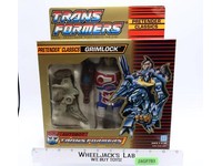 Pretender Grimlock W/BOX & INSERT 100% Complete 1989 G1 Transformers