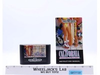 California Games SEGA Genesis 1991 Cartridge & Instruction Manual Vintage