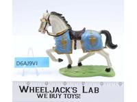 Medieval Renaissance Era Horse 1970's Elastolin Germany 3"