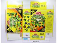 Fruit Snacks EMPTY BOX Teenage Mutant Ninja Turtles TMNT 1990 Farley's