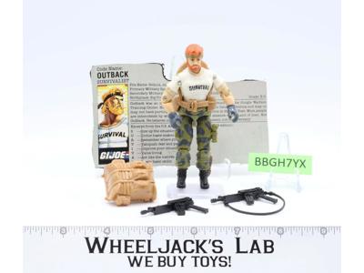 Outback V1 100% Complete 1987 G.I. Joe Hasbro Vintage Action Figure
