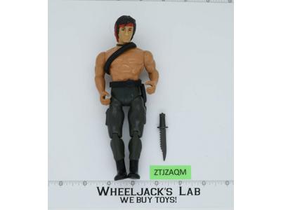 John Rambo Sylvester Stallone Rambo 1986 Coleco Vintage Action Figure