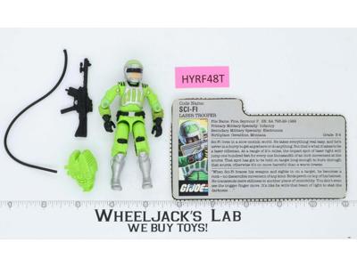 Sci-Fi V1 100% Complete G.I. Joe 1986 Hasbro Vintage Action Figure