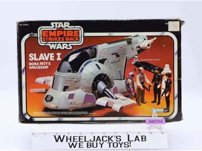 Boba Fett's Slave 1 100% Complete W/Box Star Wars 1980 Kenner Vehicle