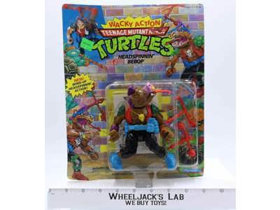 Headspinnin' Bebop Teenage Mutant Ninja Turtles TMNT 1991 Playmates NEW MOSC